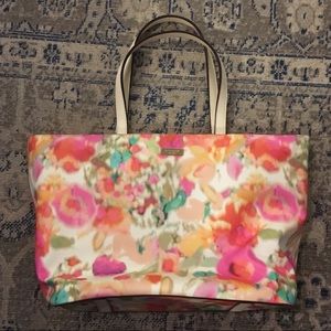 Kate Spade Watercolor Floral Large tote